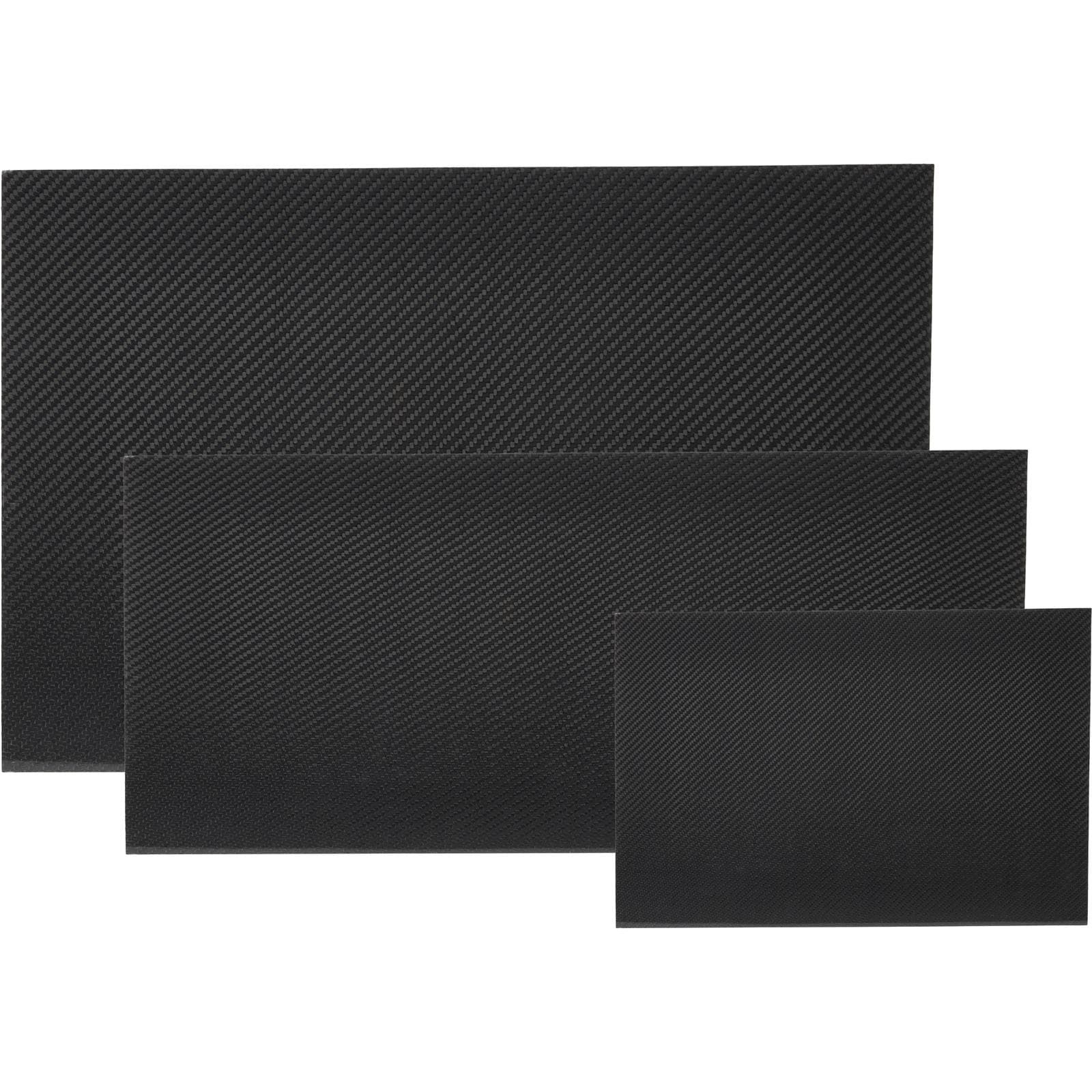 Gloss or Matte Finish Carbon Fiber Sheets, Small, Med, & Large