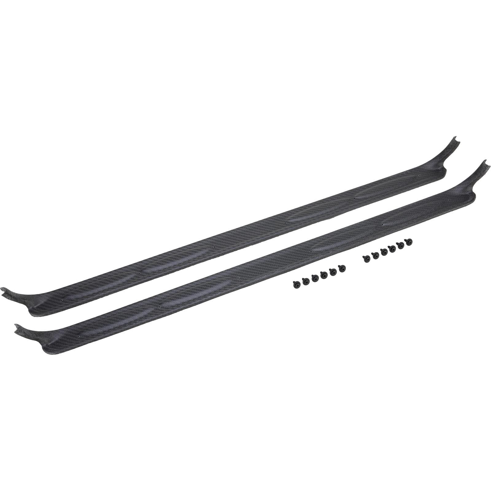 1960-66 Chevy C10 Carbon Fiber Door Sill Plates, Matte Finish
