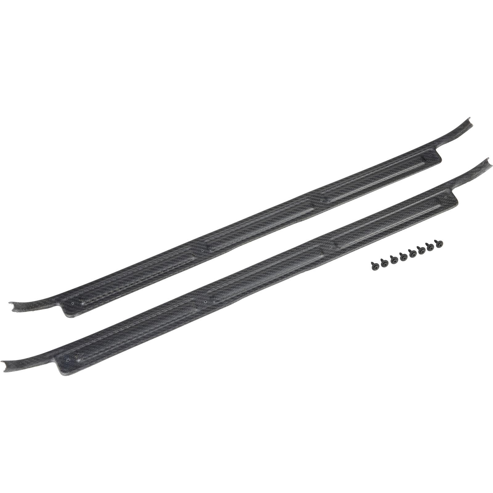 1967-72 Chevy C10 Carbon Fiber Door Sill Plates, Matte Finish