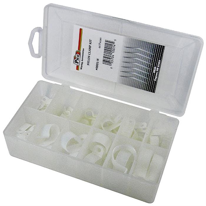 Pico 0001-N Nylon Clamp Kit, 44 Pcs