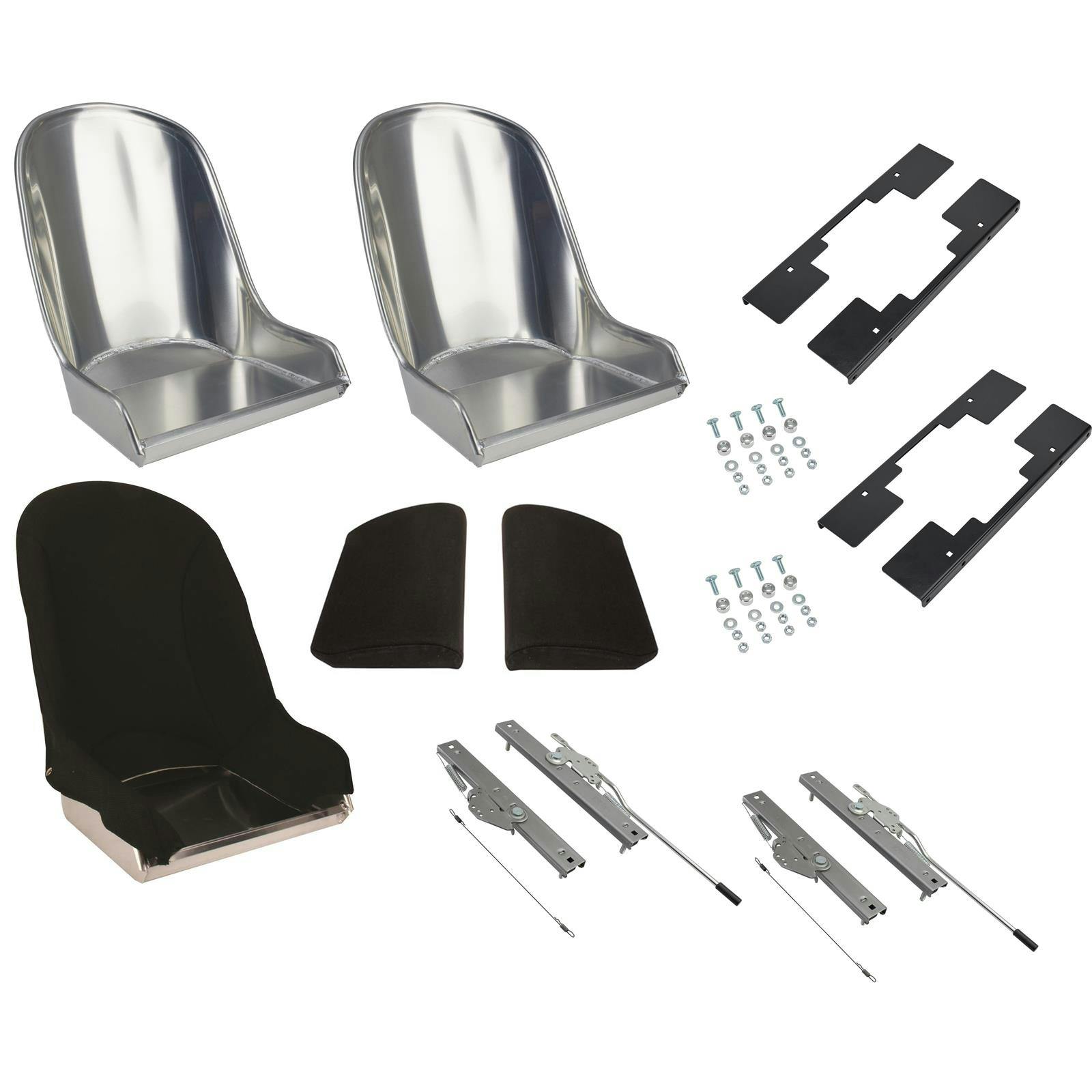 Bomber Seat, Pad and Cover w/Sliders