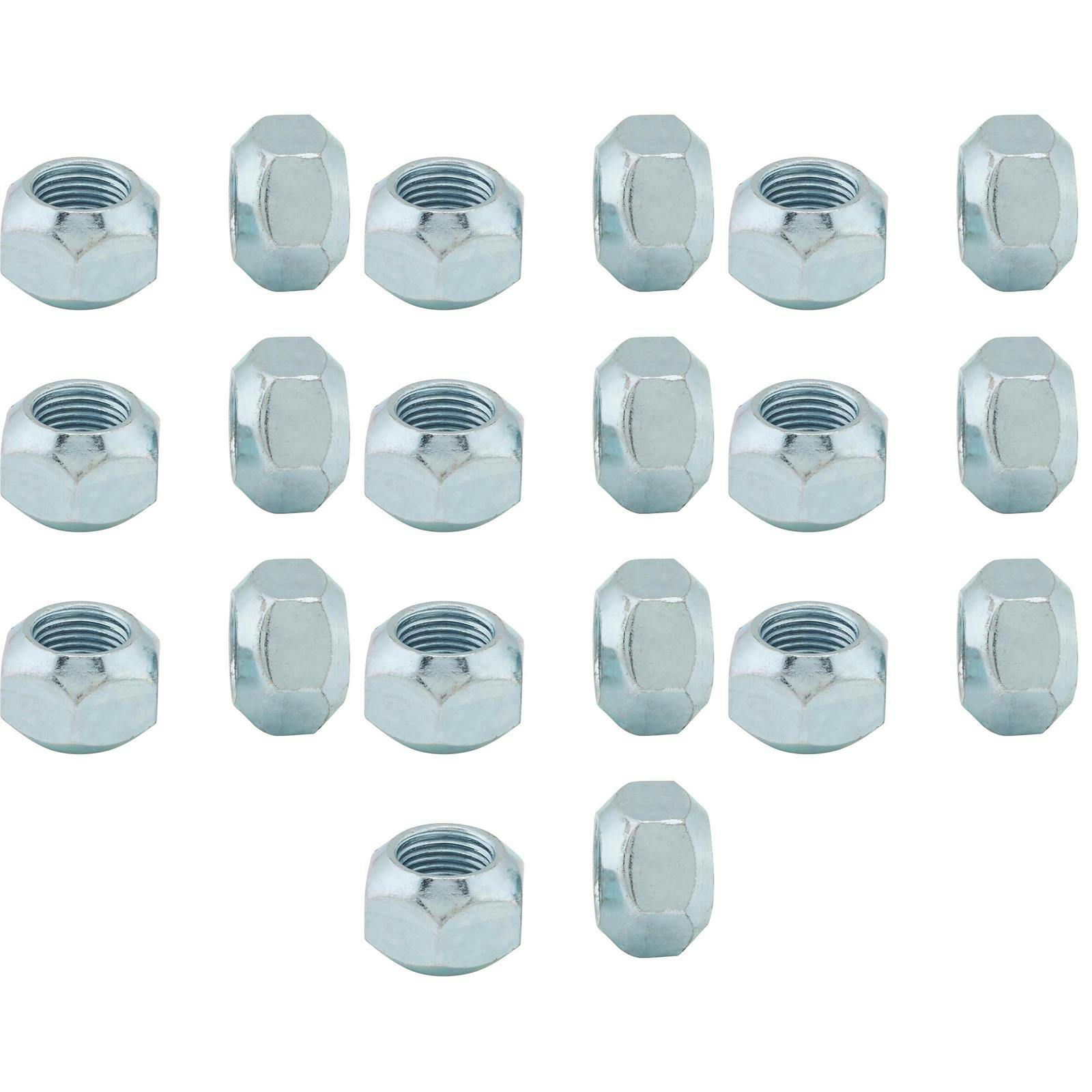 Wheel Lug Nuts, Steel, 5/8 Inch RH Fine, Double Taper, 20 Pack