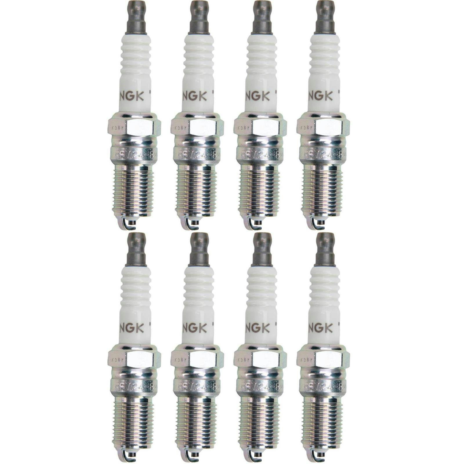 NGK 7317 R5724-8 V-Power Racing Spark Plug, Set of 8
