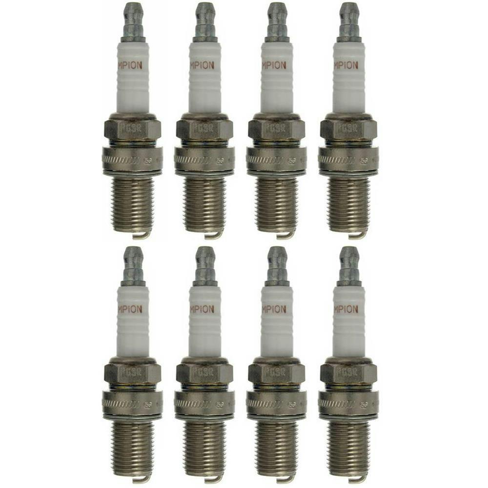 Champion 295C57CX Racing Spark Plug, 14mm, .750 Reach, Set of 8