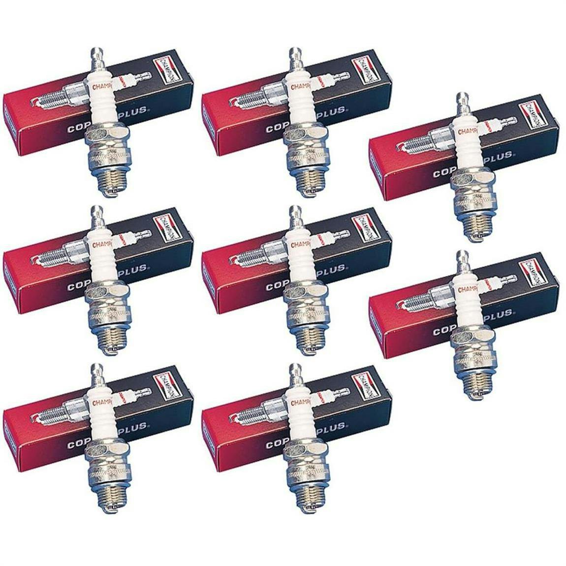 Champion 844 H10C SE Spark Plugs, 1939-53 Ford Flathead, Set of 8