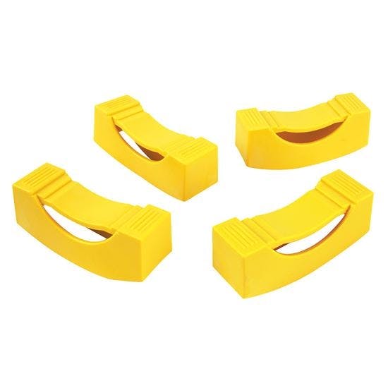 Ernst Mfg 964 Yellow Jack Stand Covers - 4 Pack
