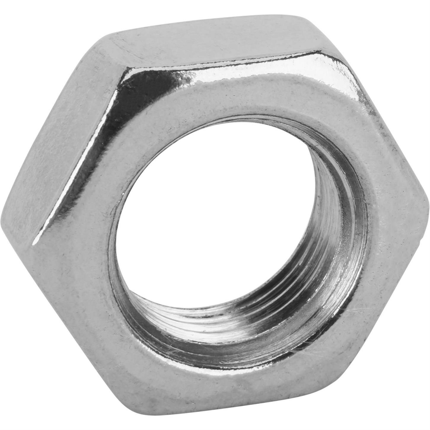 Stainless Jam Nut, 5/8 Inch-18 LH NF Fine Thread