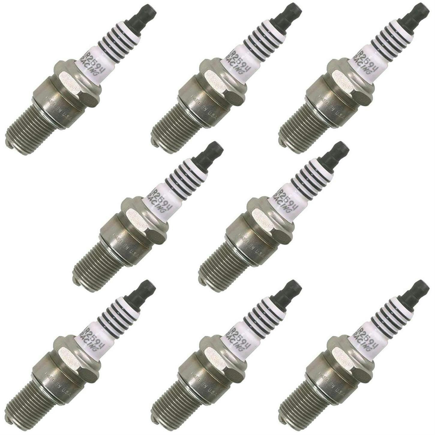 Autolite AR2594 Racing Spark Plugs, 3/4 Reach, Set of 8