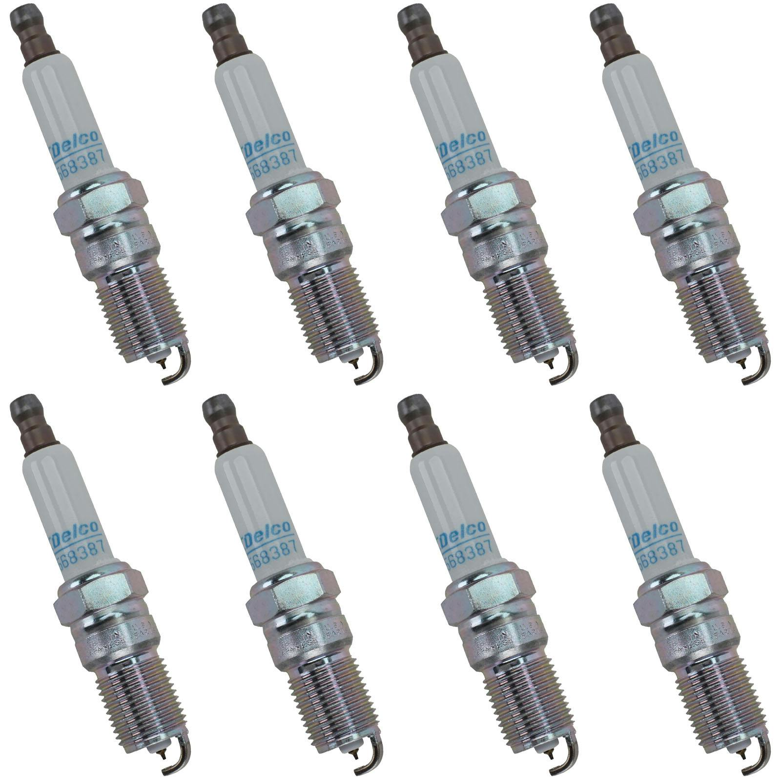 AC Delco 41-101 Iridium Spark Plugs, Set of 8