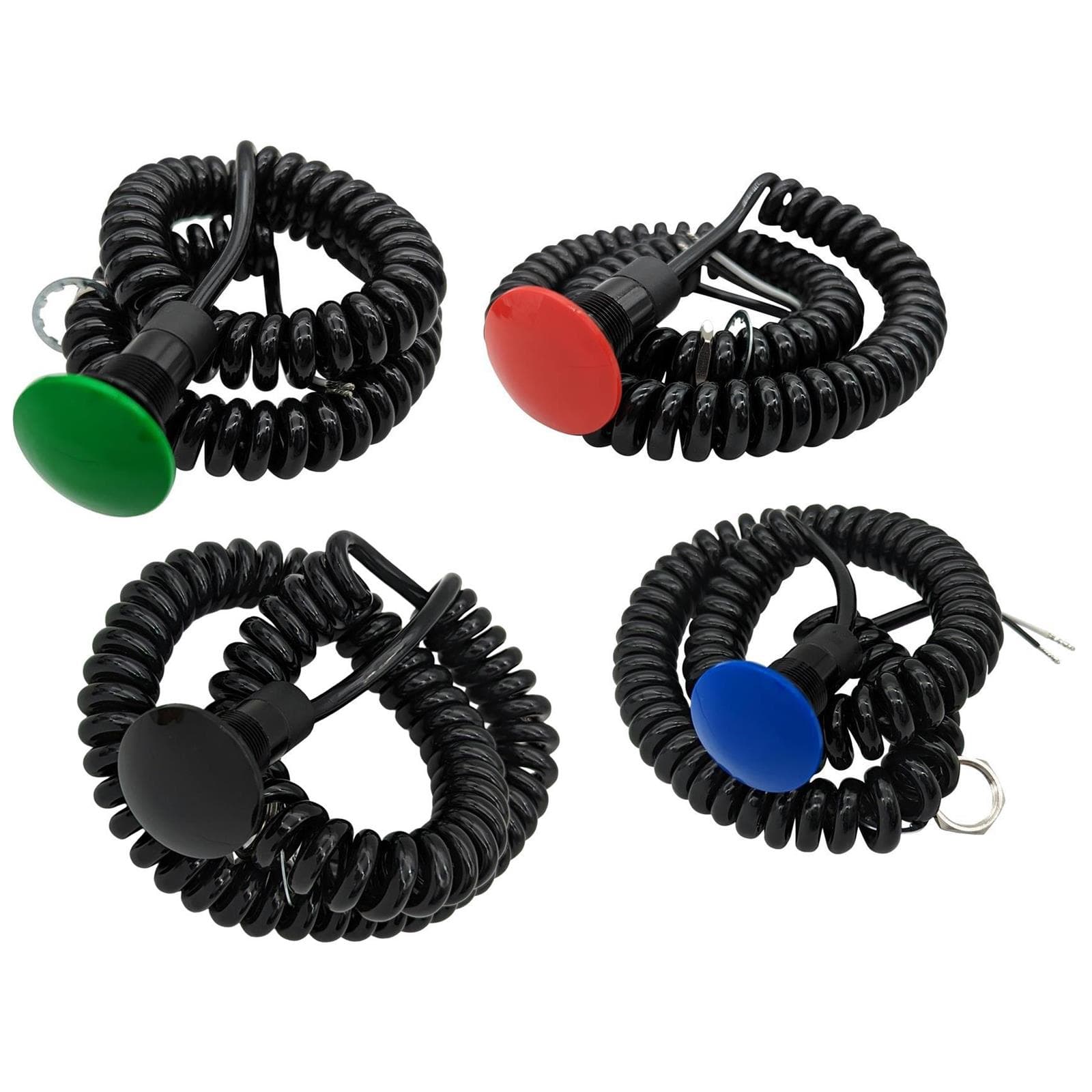 Speedway Motors Push Button Switch, Billet, 5/8 Inch