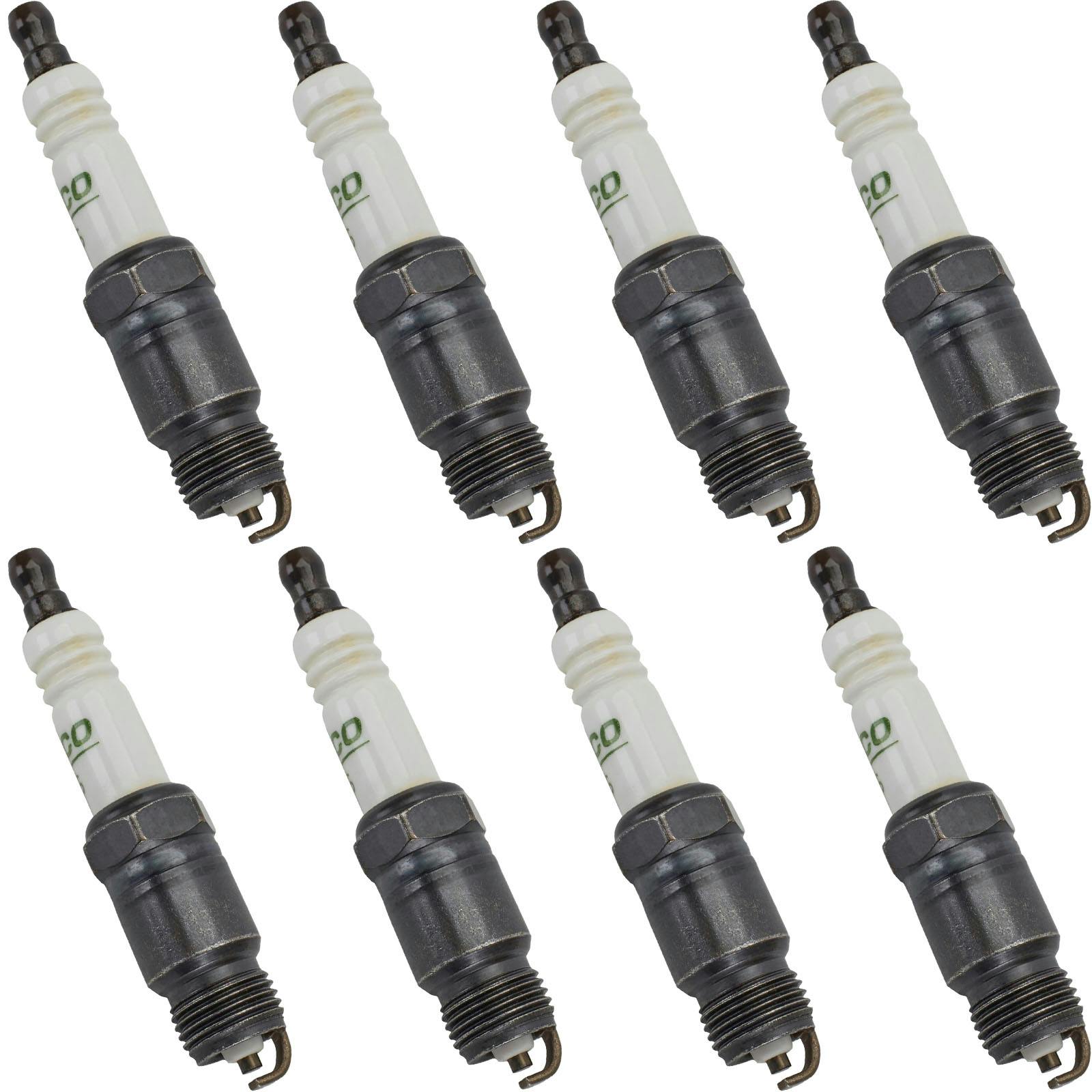AC Delco CR43TS Conventional Spark Plugs, Set of 8