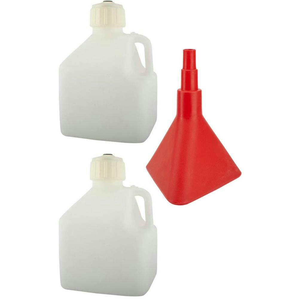Speedway Square 2.5 Gallon Utility Jug w/Funnel