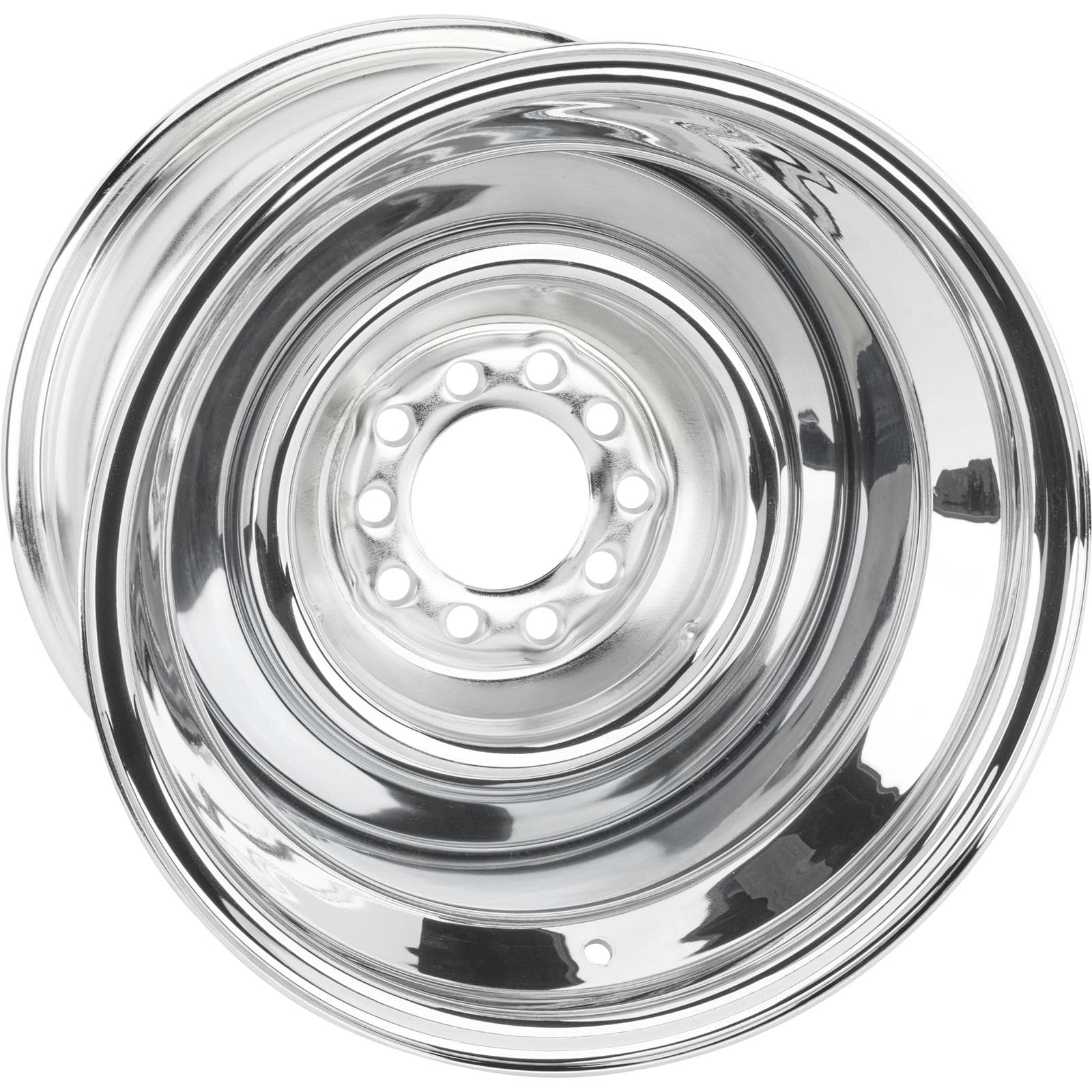 Speedway Smoothie 15x10 Steel Wheels, 5 on 4.5/4.75, 4.5 BS