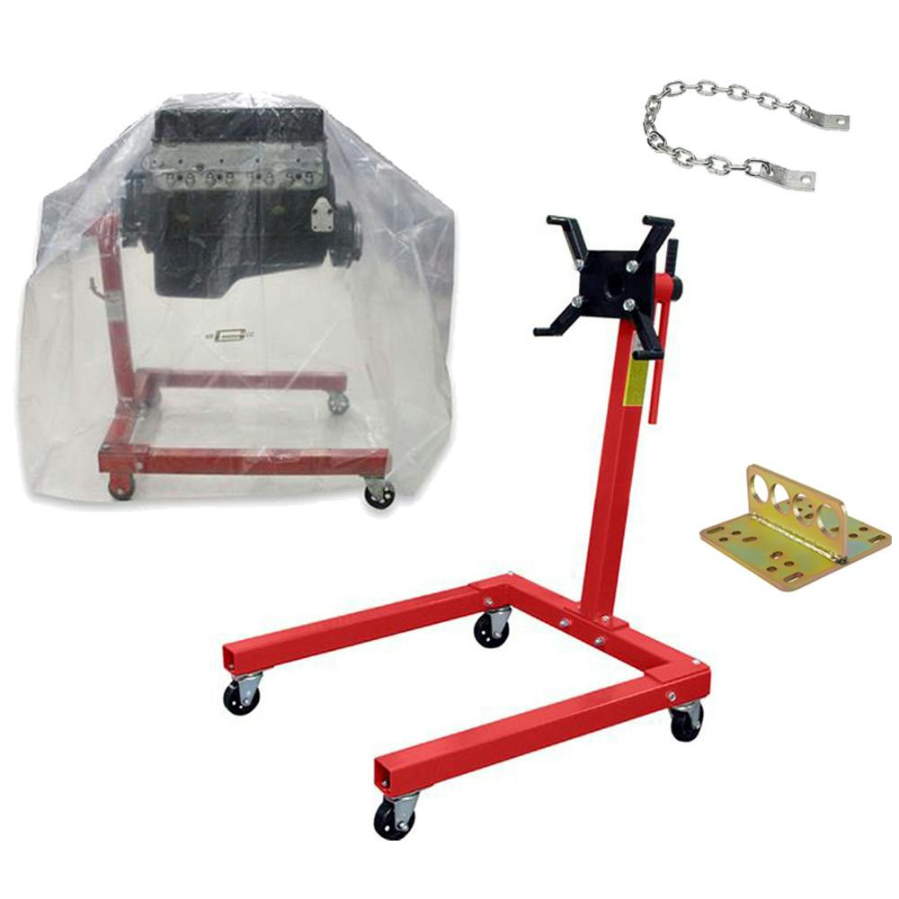 1500 LBS Engine Stand Storage Kit, Bag/Lift Plate/Chain Included