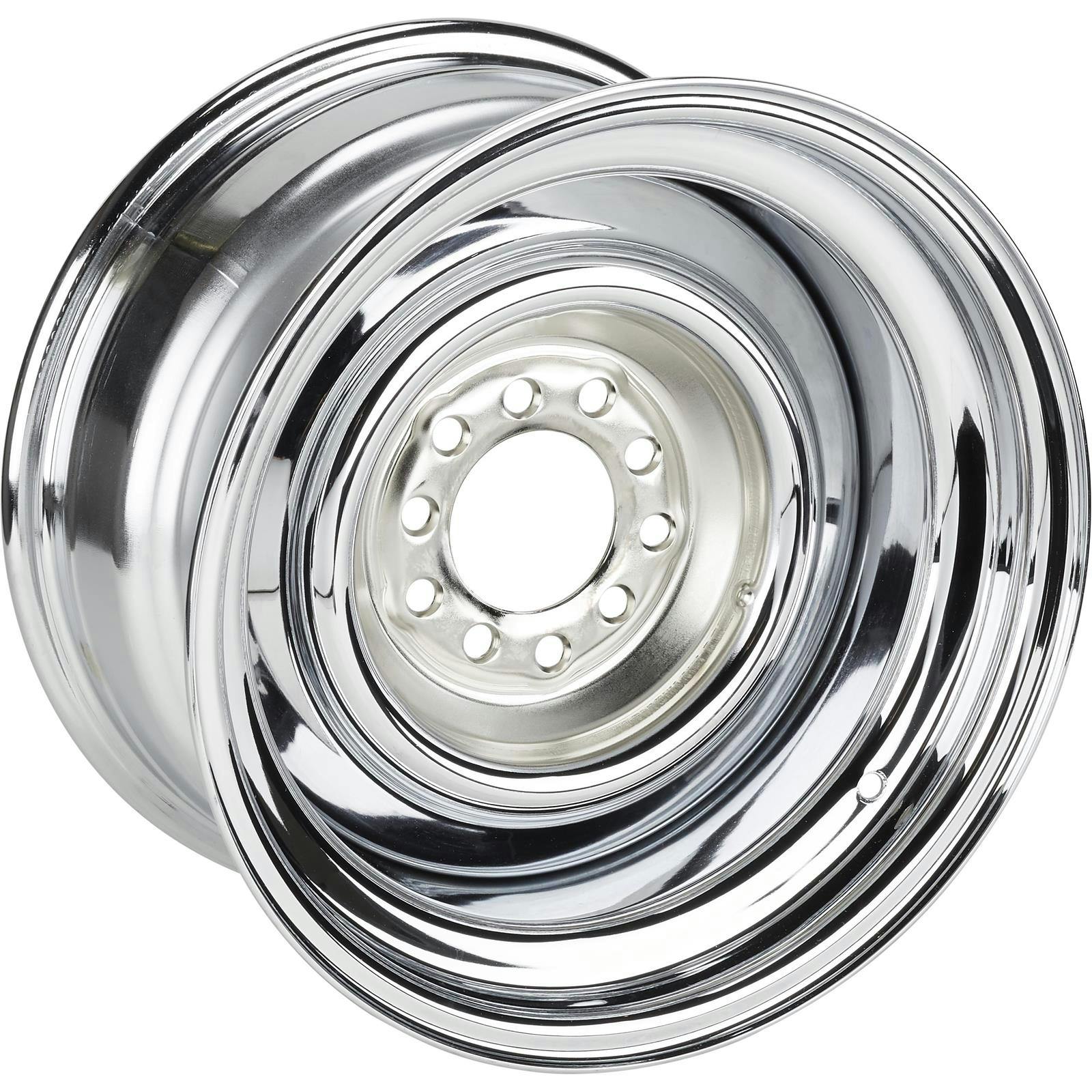 Speedway Smoothie 15x8 Steel Wheels, 5 on 4.5/4.75, 4 BS