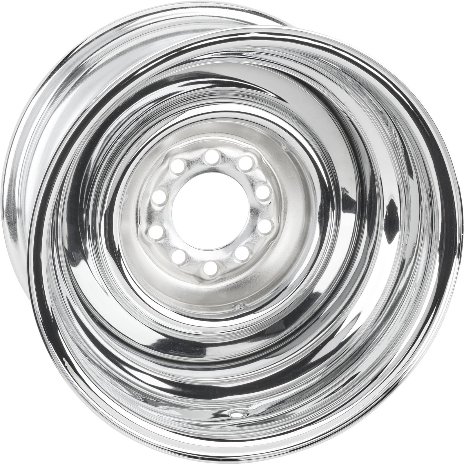 Speedway Smoothie Reverse 15x8 Steel Wheels, 5 on 4.5/4.75, 2.5 BS