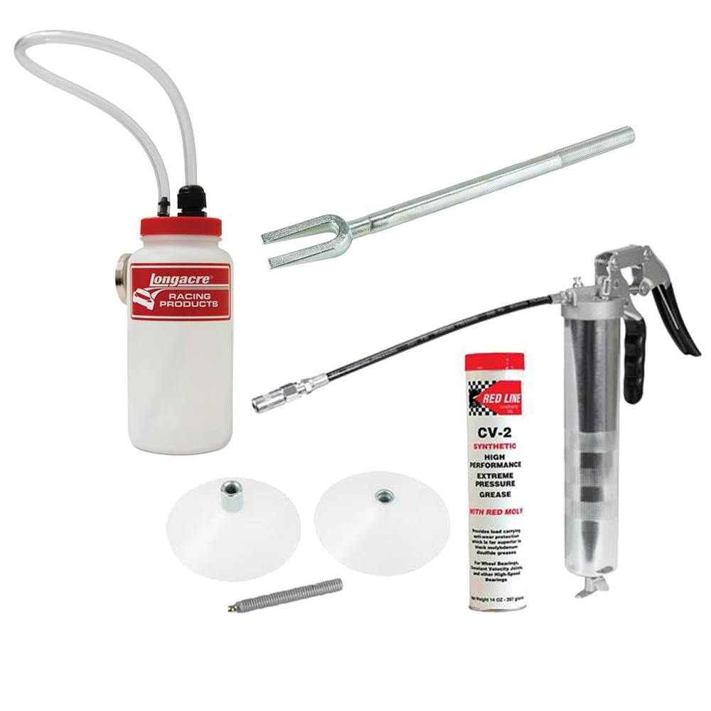 Suspension Service Kit - Fork/Grease Gun/Packer/Brake Bleeder