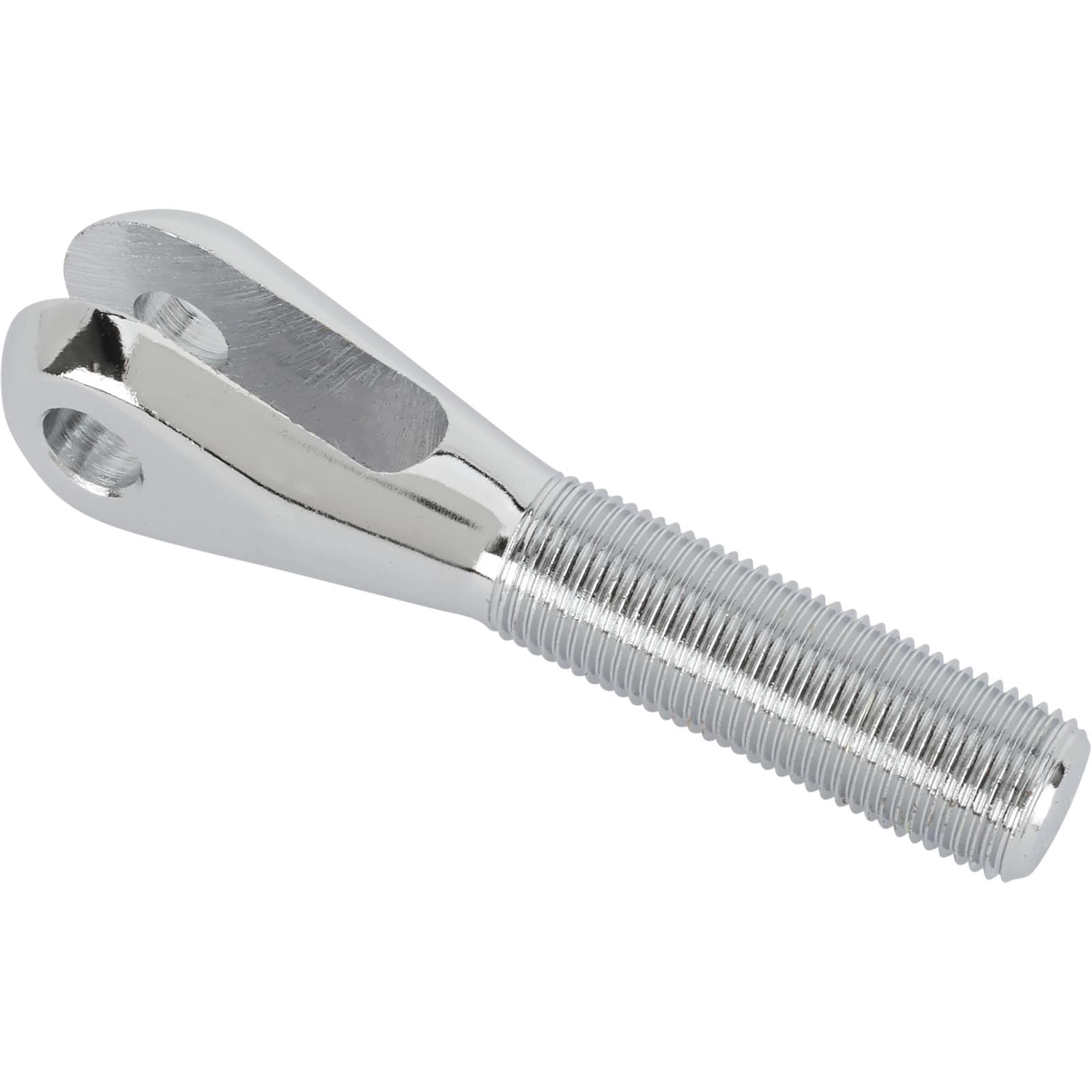 Standard Clevis, 5/8 Inch RH, 3/8 Inch Slot, Chrome