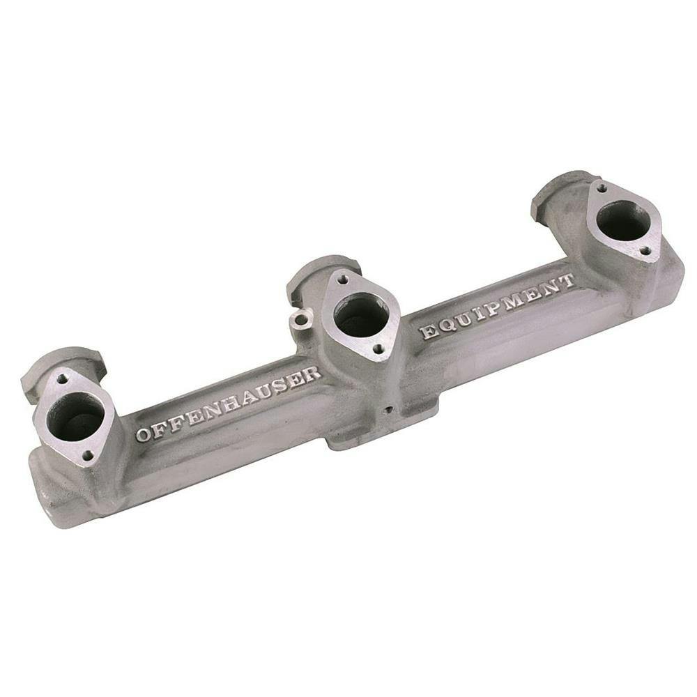 Chevy Inline 6 Carburetor Kit w/Intake, Riser & Speedway Headers