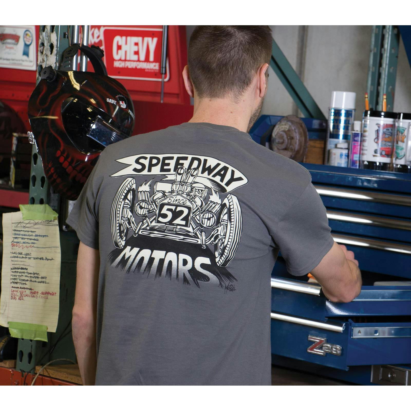 Speedway McPhail T-Roadster Adult T-Shirt