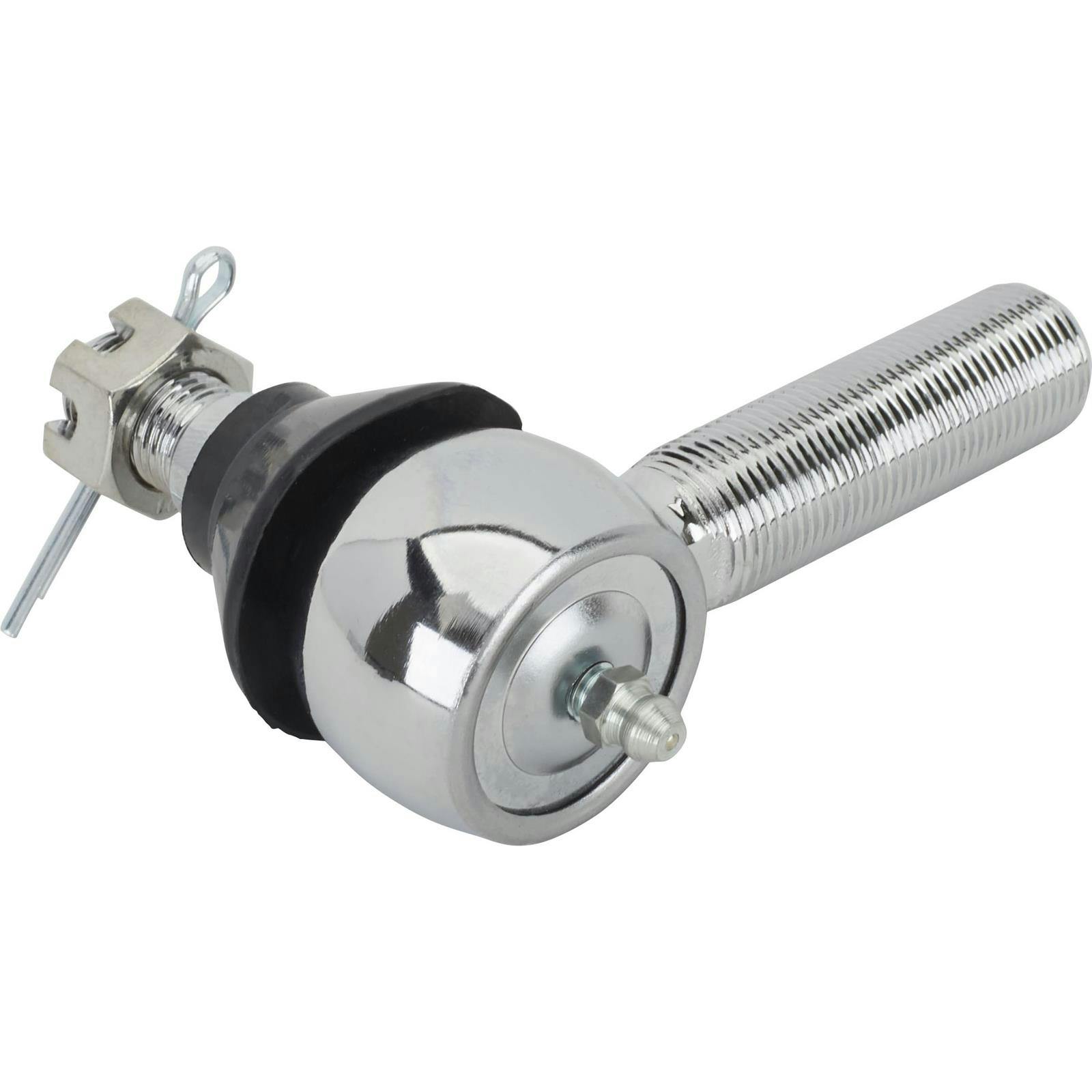 Speedway Chrome Steel Ford Tie Rod End, 11/16-18 RH Thread