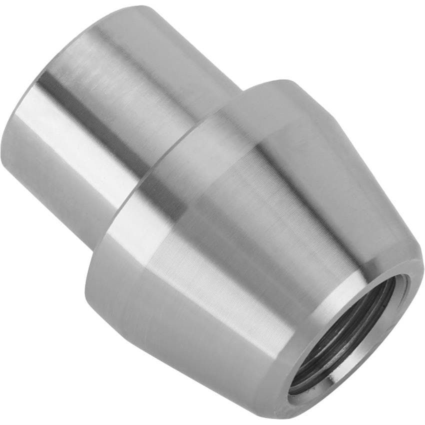 Steel Tube Ends Weld Bung for 1 Inch I.D. Tube, 3/4-16 LH