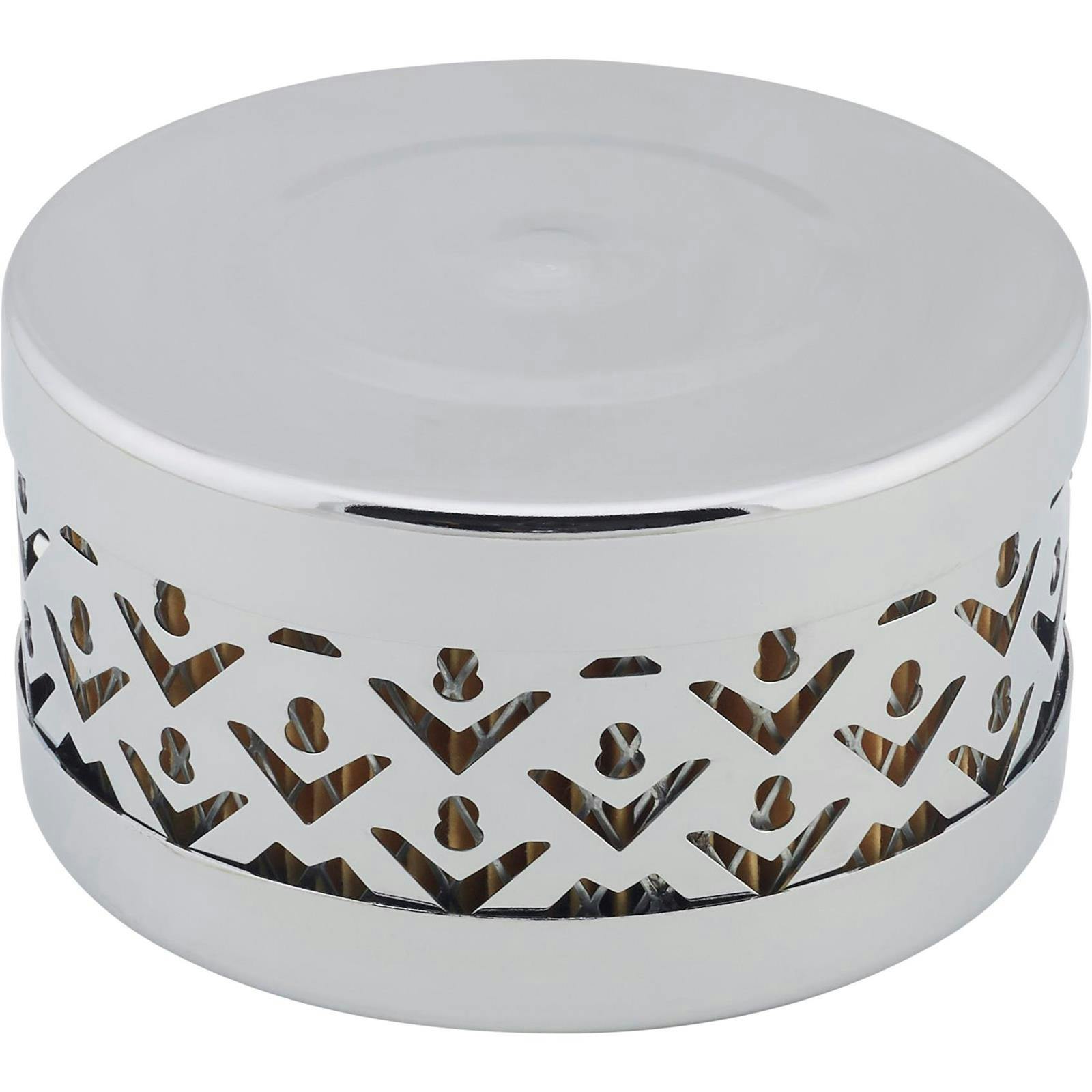 Speedway Round V8 Logo Air Cleaner, 2-1/16 Inch Base