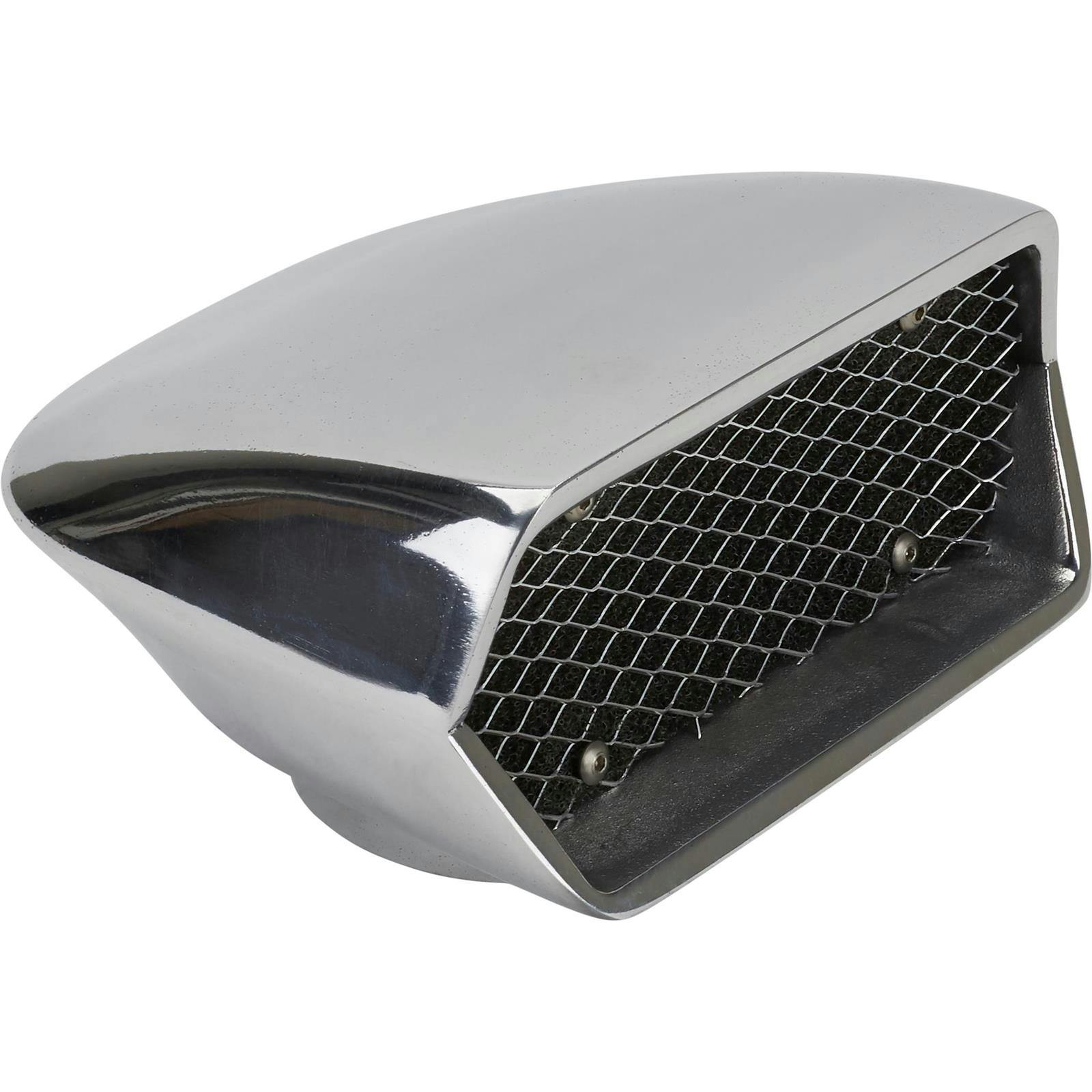 Speedway Two-Barrel Carburetor Air Scoop with Screen