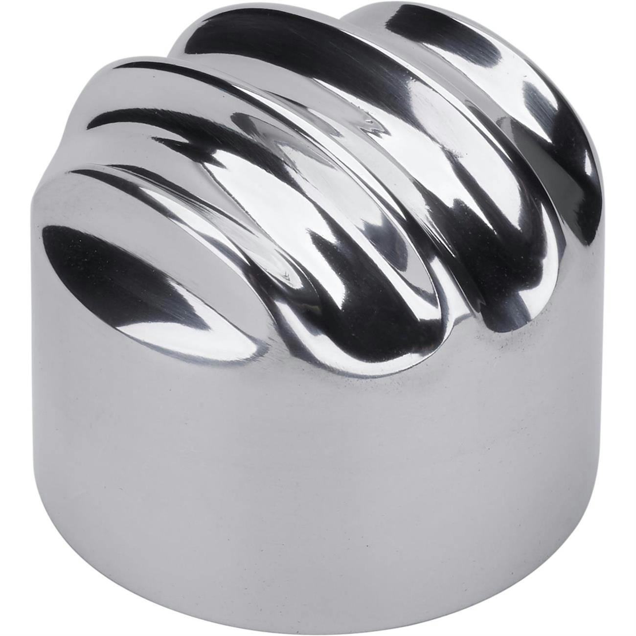 Speedway Finned Aluminum Oil Breather Cover, 2-3/8 Inch ID