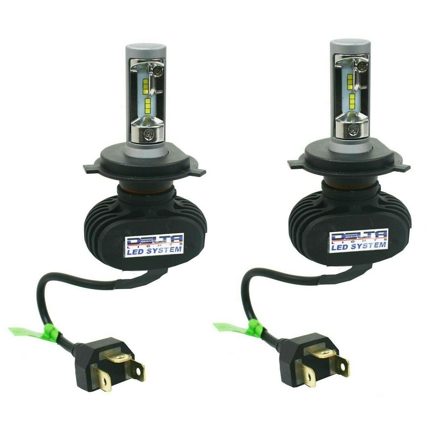 Delta 01-1304-LED4 LED H4 Headlight Bulb Conversion Kit, 25 Watt