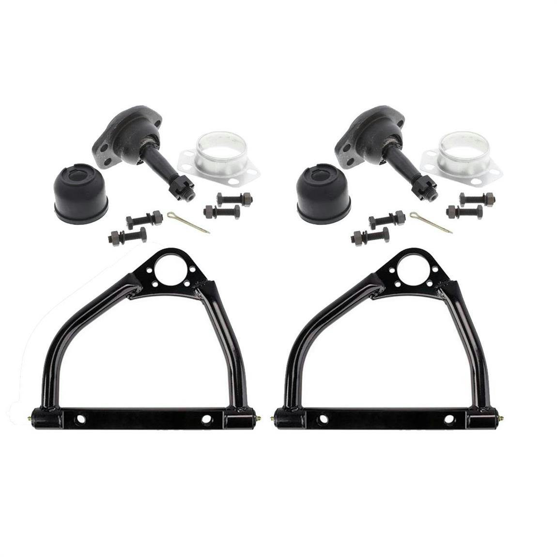 Figure 8 Racing Upper Control Arm & Ball Joint Kit, Steel 8"