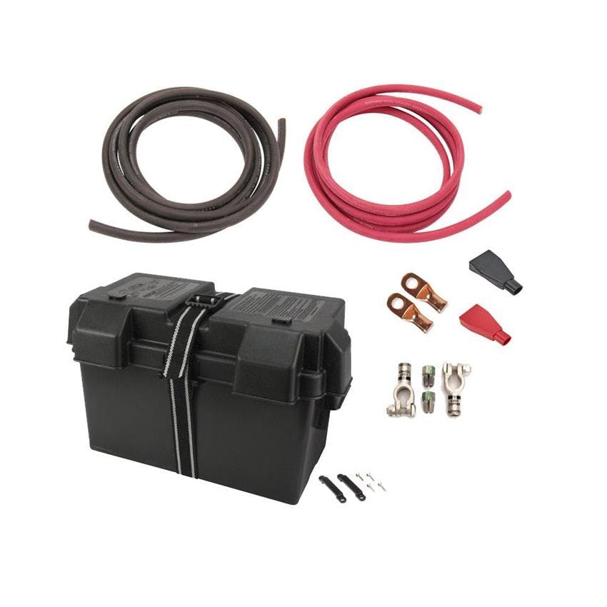 Car Battery Relocation Kit w/NOCO Battery Box