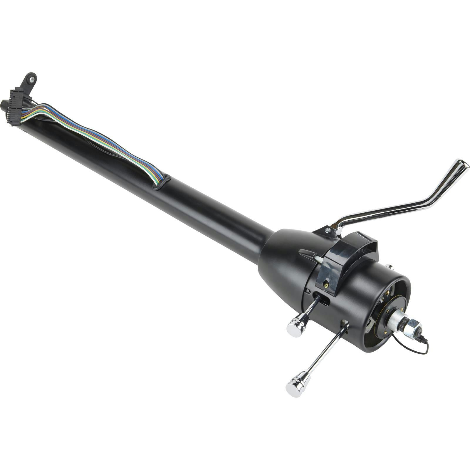 Universal GM Tilt Steering Column With Shifter, 30 Inch, Black