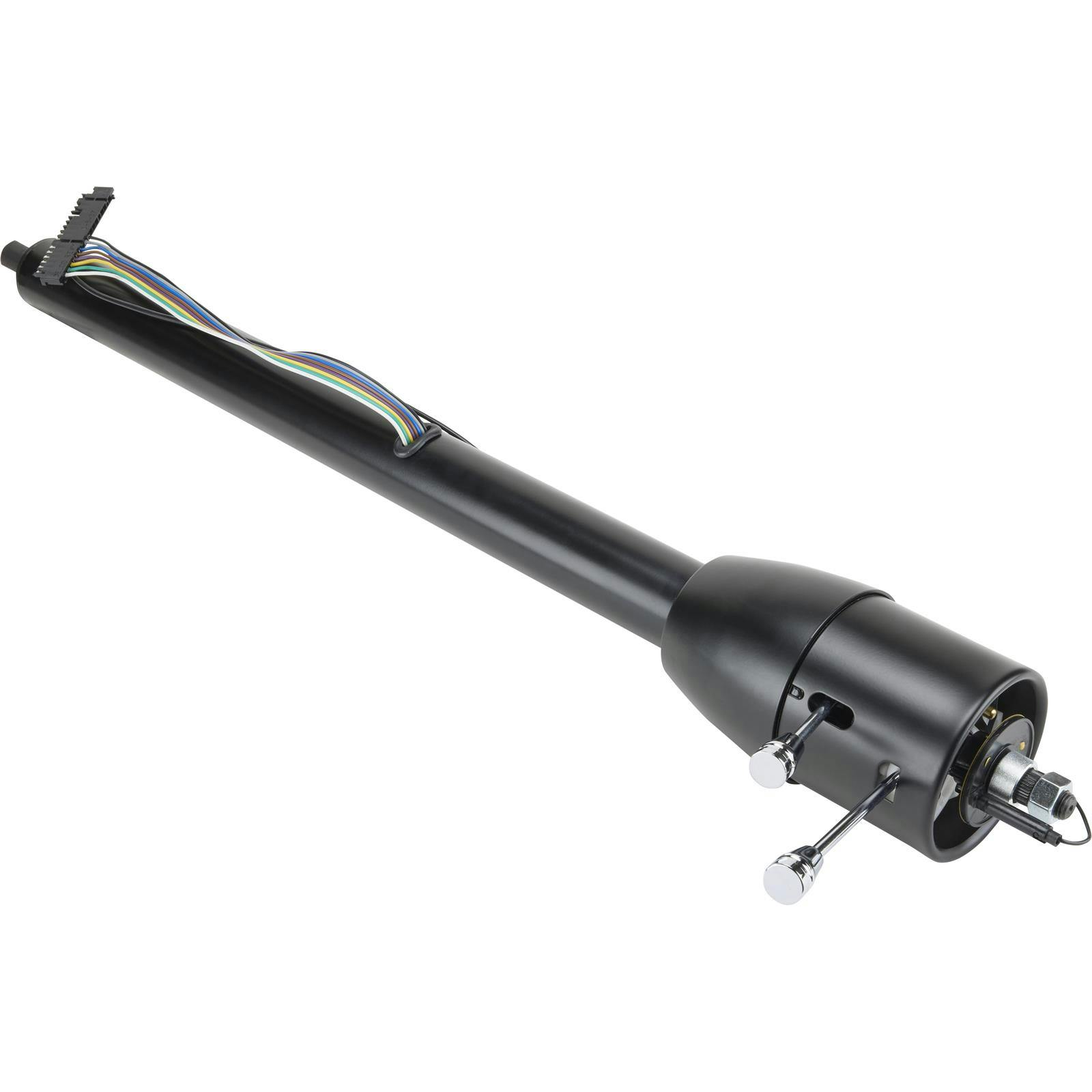 Speedway 1955-56 Chevy Tilt Steering Column, Floor Shift, Black