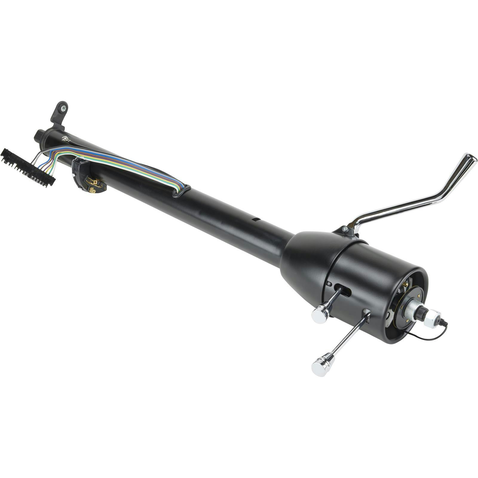 Speedway 1955-56 Chevy Tilt Steering Column With Shifter, Black