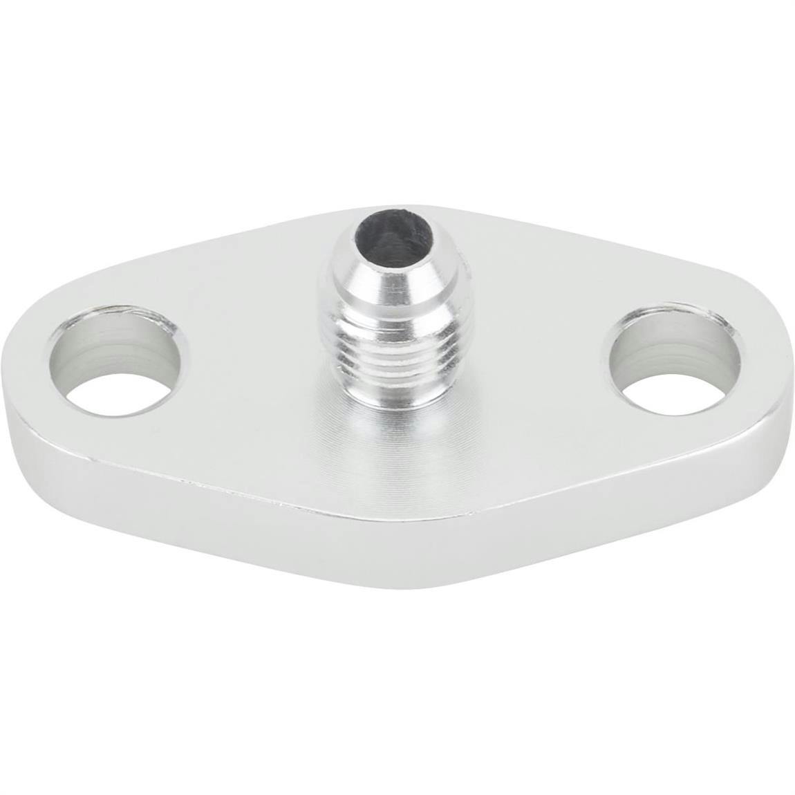 AN 4 T3/T4 Turbo Oil Feed Adapter Flange For Ball Bearing Turbos