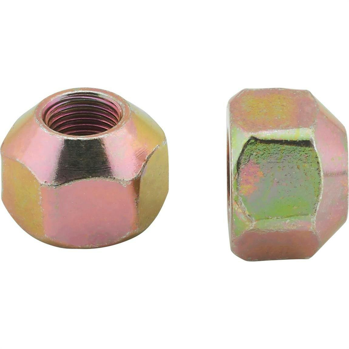 Speedway Single Sided Steel Lug Nut, 1/2 In RH Fine, Single Taper