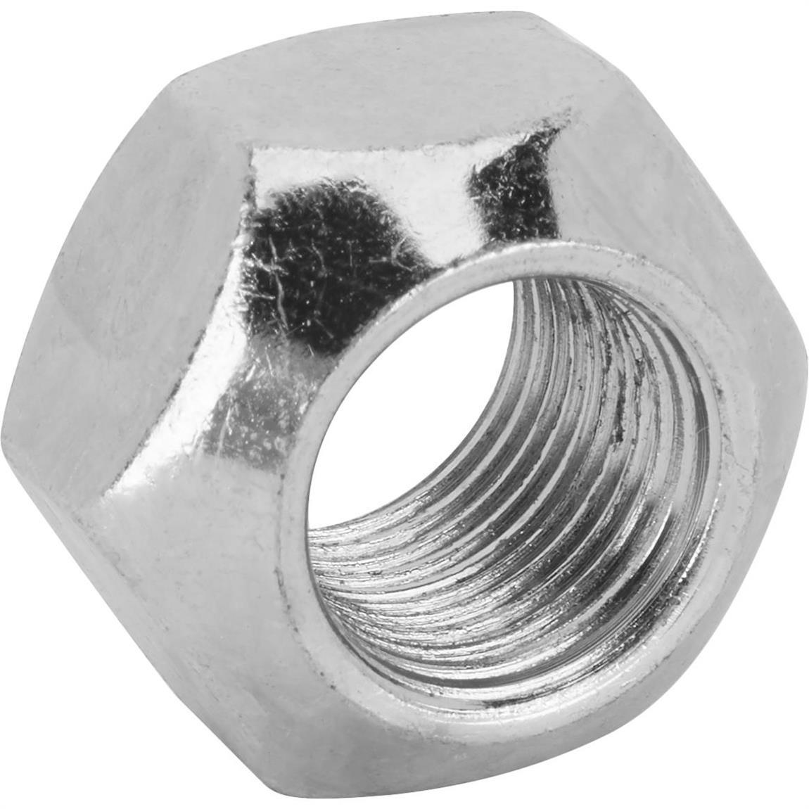 Double Sided Steel Lug Nut, 5/8 Inch RH Fine Thread, Double Taper