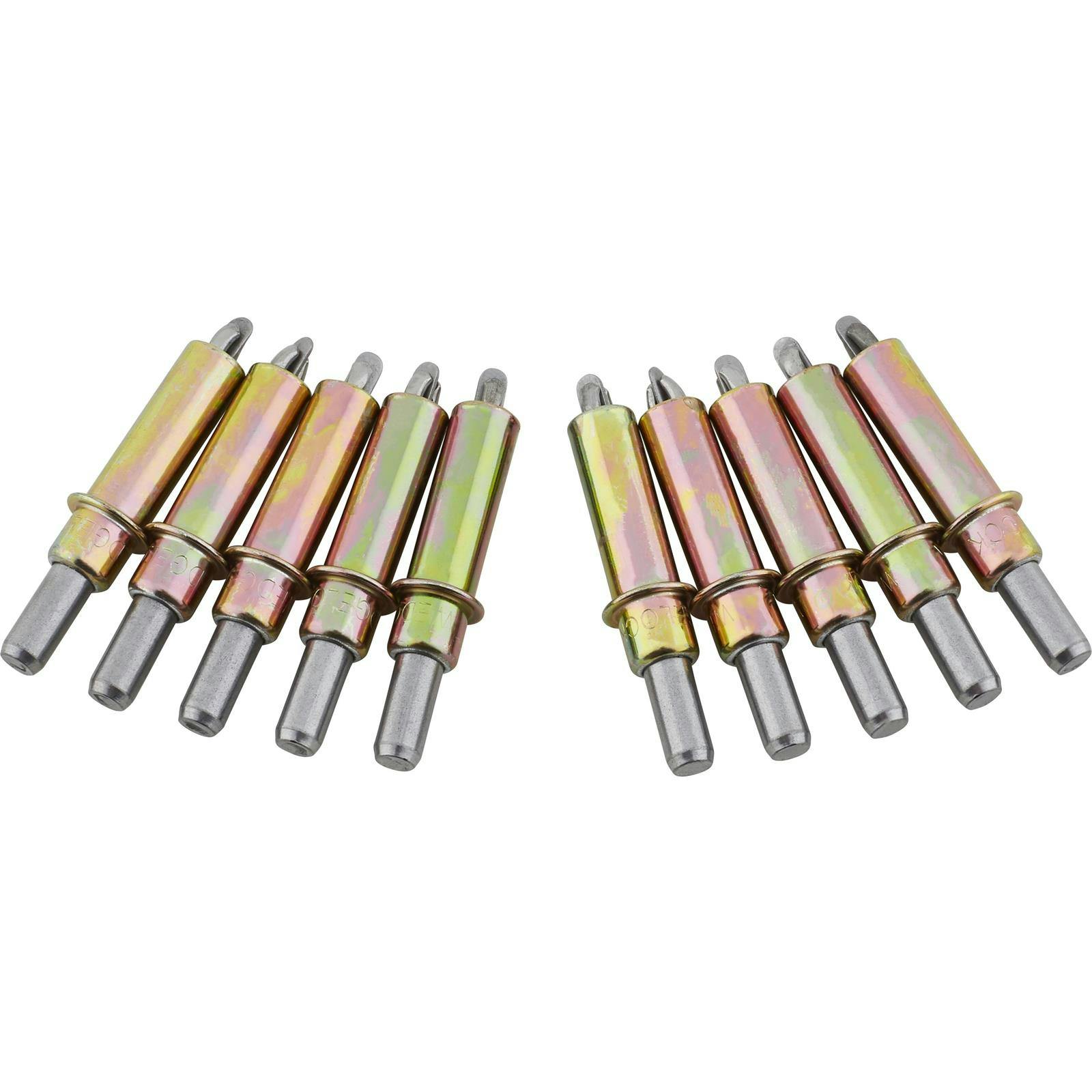 Cleco Fasteners, Steel, 3/16 ", Pack/10