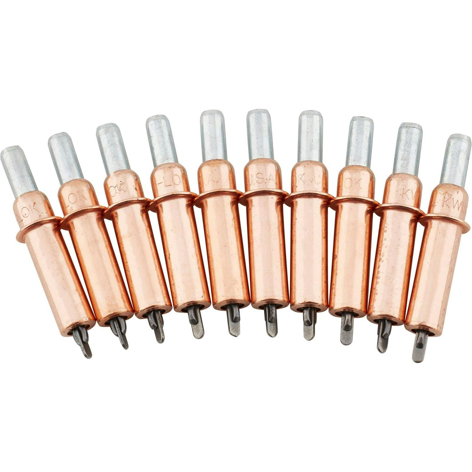 Cleco Fasteners, Steel, 1/8 ", Pack/10