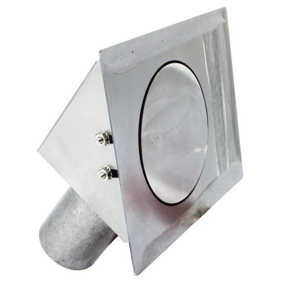 Hagan Street Rods fd45RFP 45 Degree Flat RH Hinge Round Fuel Door