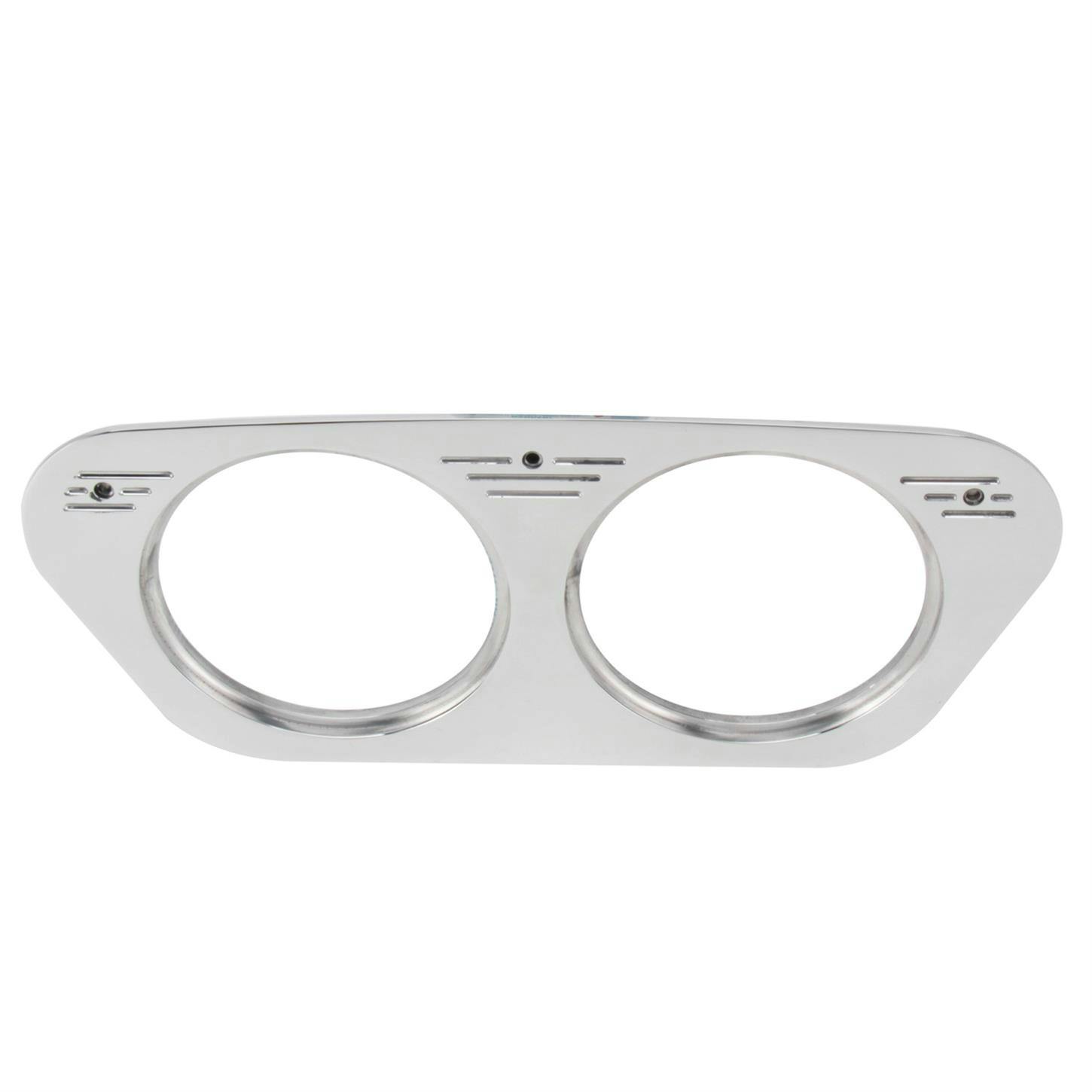 Speedway 1953-55 Ford Truck 2 Gauge Dash Panel, 5 Inch