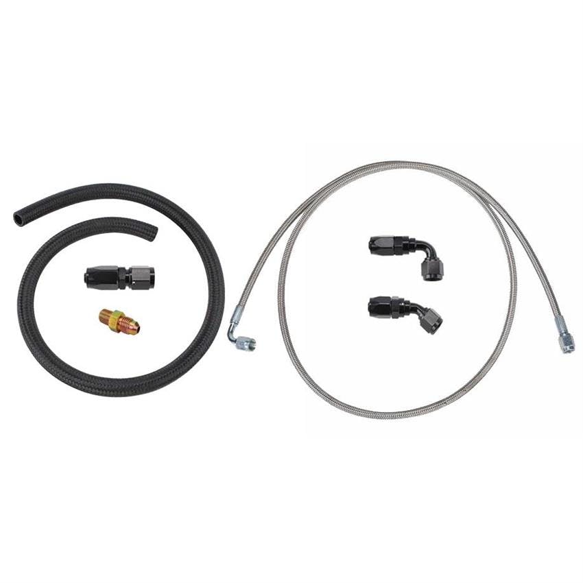 Speedway Turbo Single Drain Oil Feed Kit