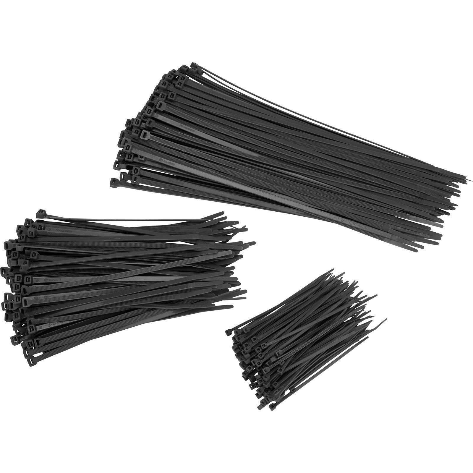 Zip Tie Wraps, Assorted Lengths