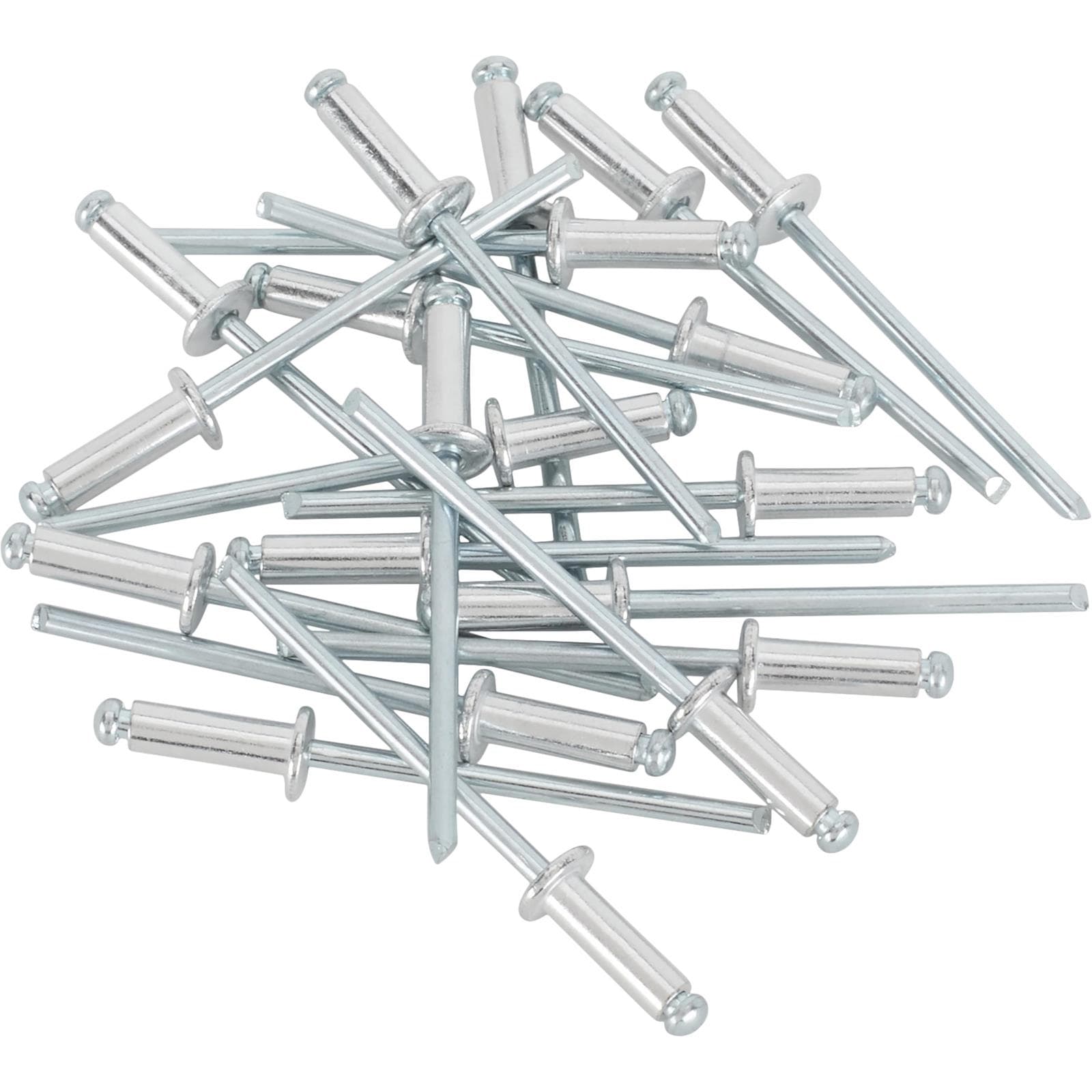 Tru-Rivets 1/8 Inch Rivets for 1/4 Turn Plates, Plain, Pack of 20