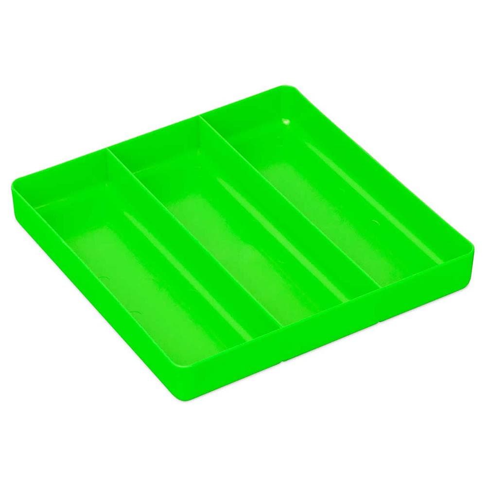 ERNST 5024 Green 3 Compartment Tray