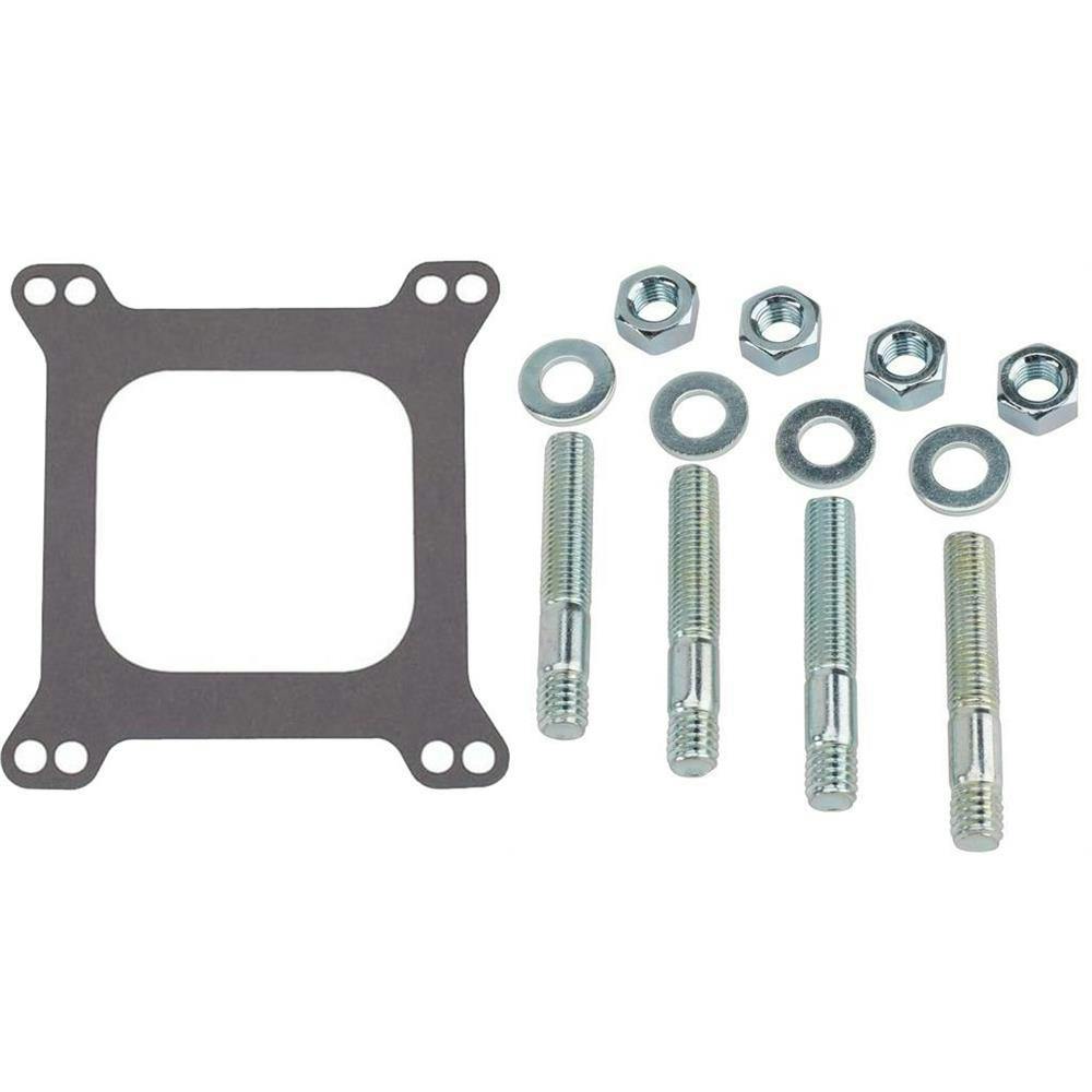 2 Inch Carburetor Stud Kit and Open 4 Barrel Base Gasket