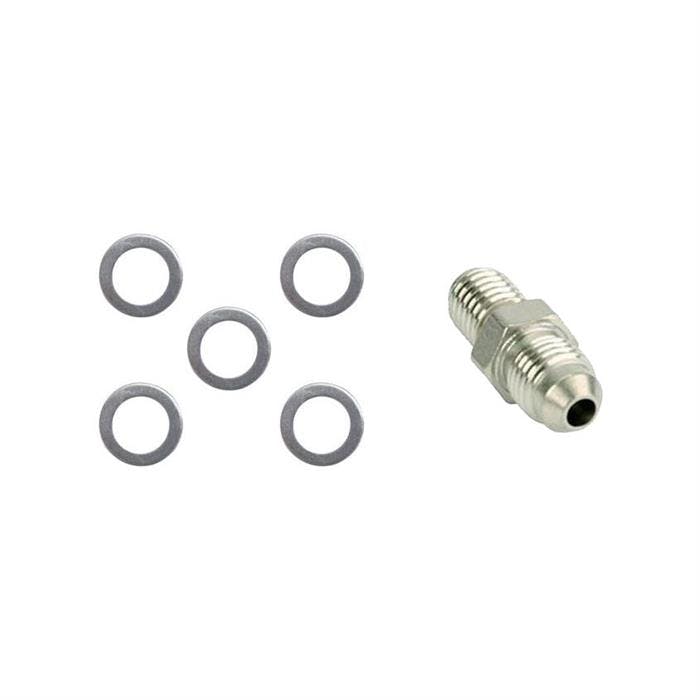 GM Metric Caliper Fitting, 10mm - 1.5 to -3 AN & Crush Washers
