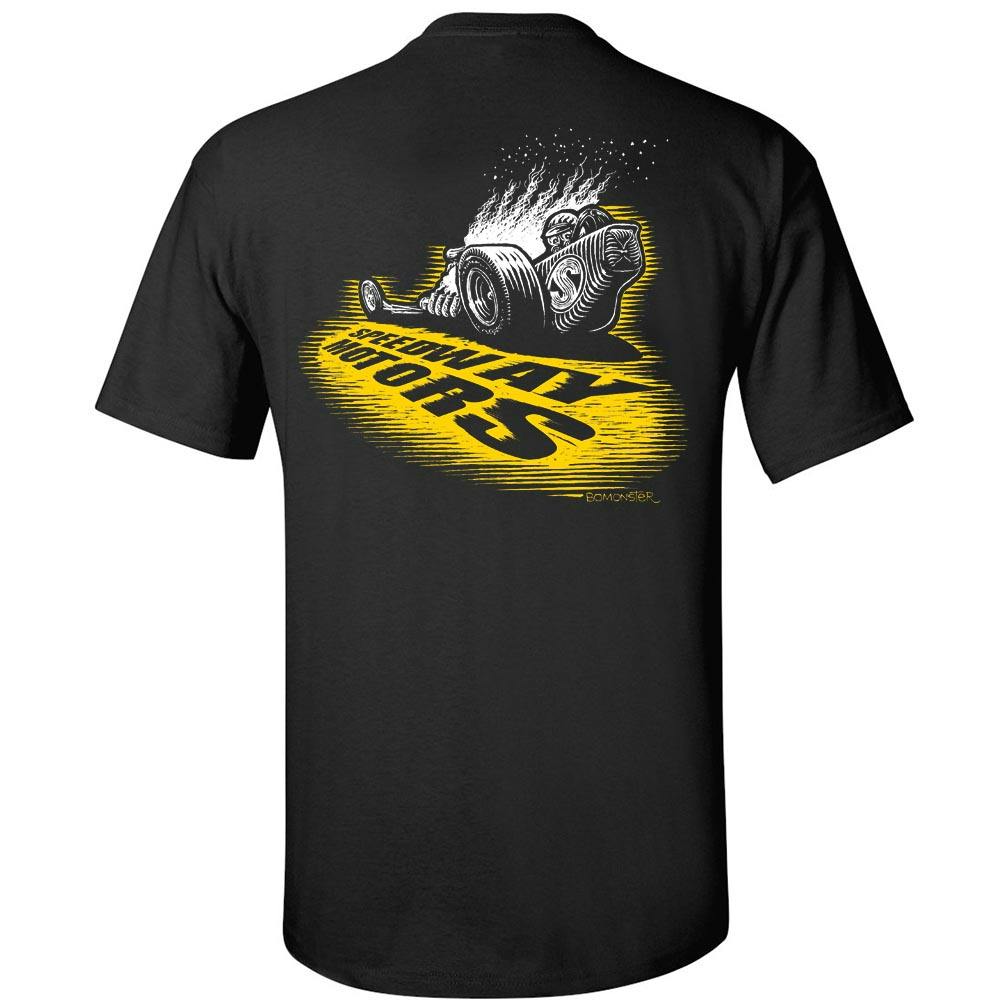 Speedway Guest Artist BOMONSTER Dragster 65th Anniversary T-Shirt