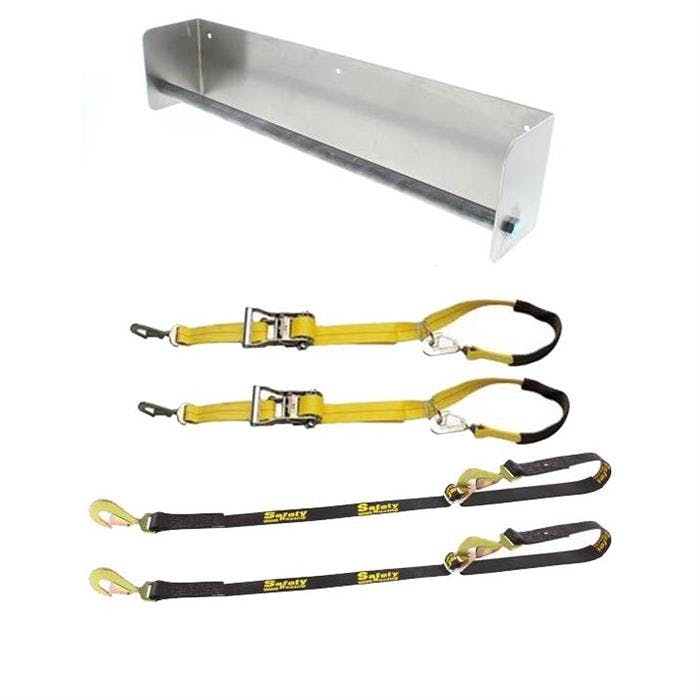 Speedway Tow Strap Hanger, 10,000 Tie Back and Down Strap Kit